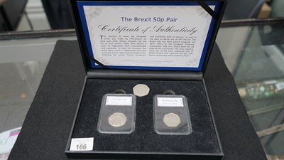 Lot 166 - Set Of Brexit Commemorative Coins