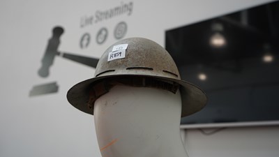 Lot 143 - WW2 British Military Helmet