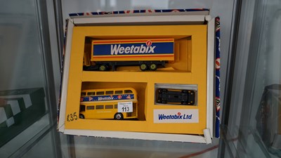 Lot 113 - Special Edition Corgi Weetabix Collection