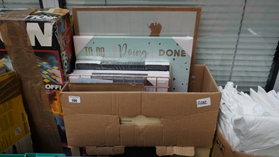 Lot 195 - Qty of Frames & Wall Boards