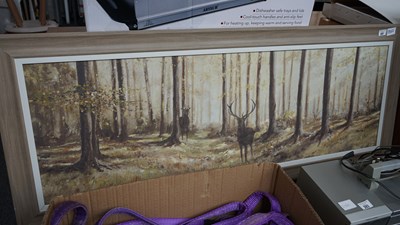 Lot 291 - Woodland Picture Framed