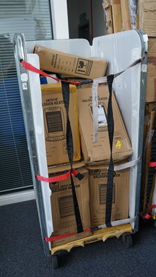 Lot 227 - One Cage of Halogen Heaters