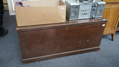 Lot 294 - Large Wooden Trunk