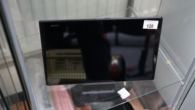 Lot 120 - Sony Experia Tablet W/Docking Station