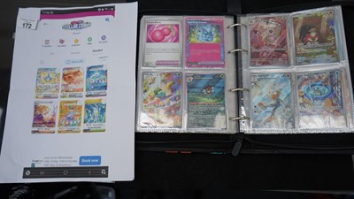 Lot 172 - Stelar Crown Pokemon Collection 96% Complete