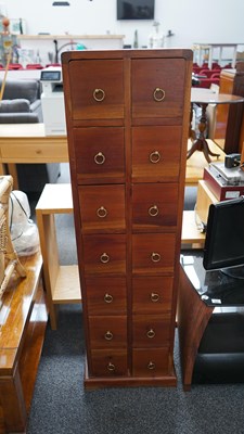 Lot 262 - Tall Small Drawer Unit