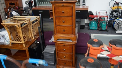 Lot 274 - Two Wooden Bedside Cabinet