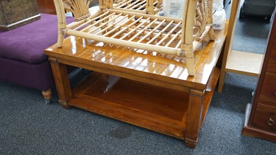 Lot 261 - Wooden Coffee Table W/Shelf