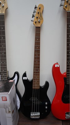 Lot 39 - Encore Black Bass Guitar