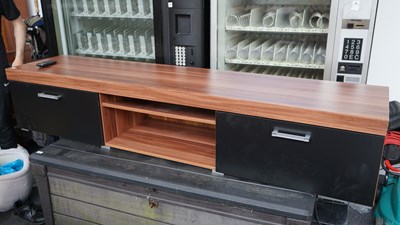 Lot 239 - One Wooden Topped TV Unit