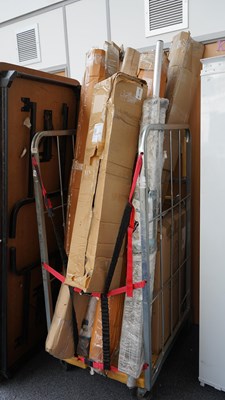 Lot 215 - Cage of clothes lines