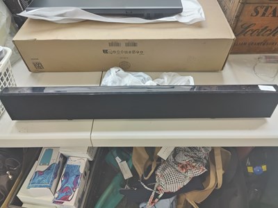 Lot 267 - Goodmans Sound Bar W/Cable & Line in Cable