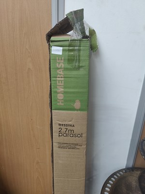 Lot 194 - 2.7m garden Parasol in box