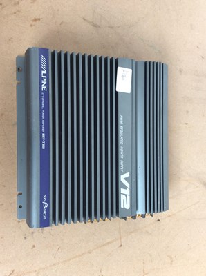 Lot 13 - Alpine amp