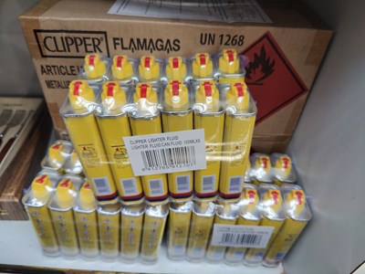 Lot 83 - 3 boxes clipper lighter fluid