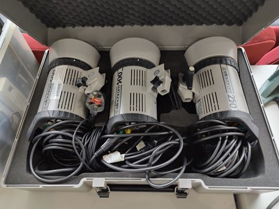 Lot 306 - Elinchrom Camera Lights in hard case