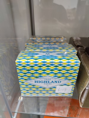 Lot 120 - 4 boxes highland papers