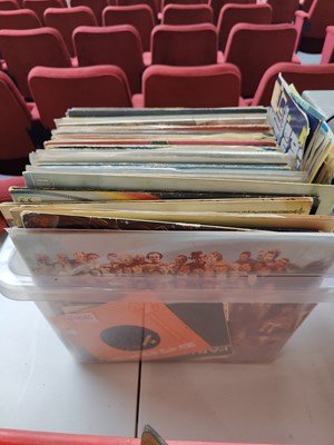 Lot 312 - Box of assorted vinyl records