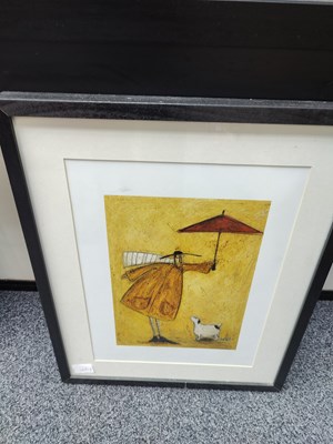 Lot 162 - Modern cartoon picture in frame