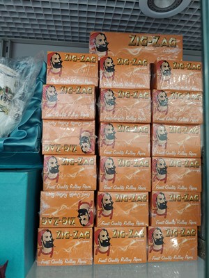 Lot 74 - Zig zag liquorice papers sealed