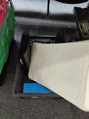Lot 337 - Box of asstd consoles and accessories