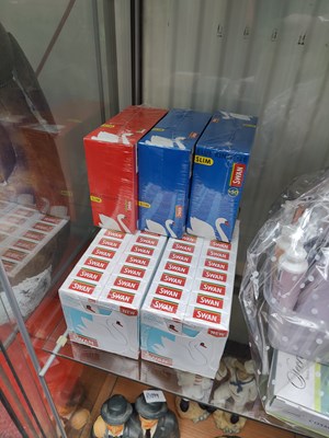 Lot 112 - Qty of swan filters and papers assorted
