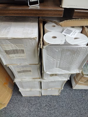 Lot 53 - 8 boxes till rolls