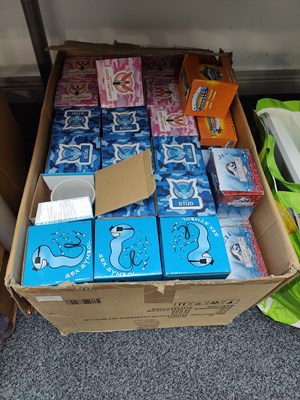 Lot 65 - Box of assorted mugs
