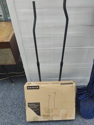 Lot 115 - 2 sets speaker stands