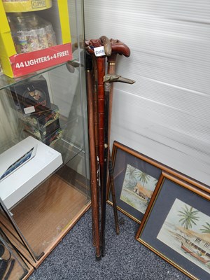 Lot 93 - Qty of Walking Sticks