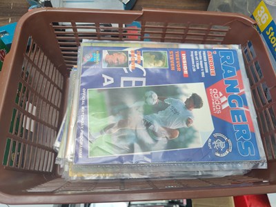 Lot 39 - Box of Football Programs