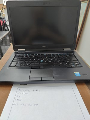 Lot 159 - Dell latitude e5440 laptop I5 8gb ram 500gb hdd no charger