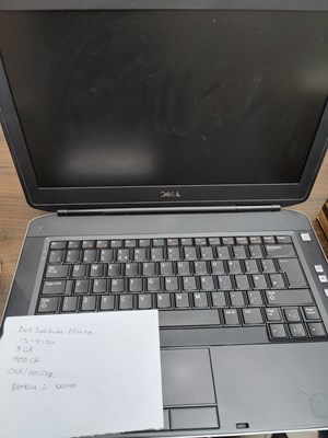 Lot 35 - Dell latitude laptop I3 8gb ram 500gb HDD no charger