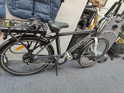 Lot 142 - Chadwick & Taylor electric bike with and charger