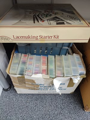 Lot 54 - Qty of assorted craft supplies