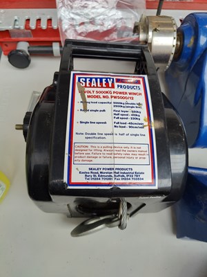 Lot 334 - Sealey 5000kg power winch