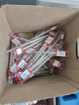 Lot 1 - Box containing large qty drill bits