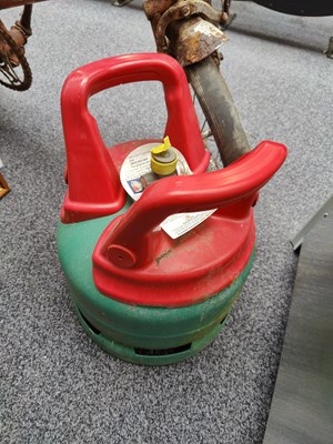 Lot 122 - 5 kg calor patio gas bottle full