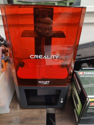Lot 10 - Creality halot one cl-60 resin 3d printer