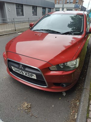 Lot 143 - Mitsubishi Lancer SH59XDP Red Diesel Car