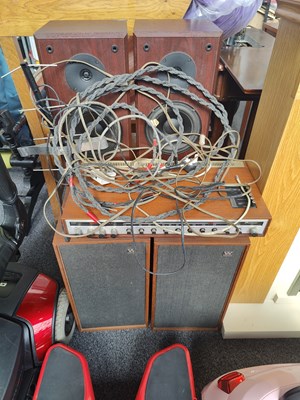 Lot 282 - Qty of Vintage Audio Equipment
