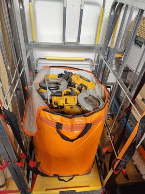 Lot 234 - Large bag containing DIY DeWalt tools and others