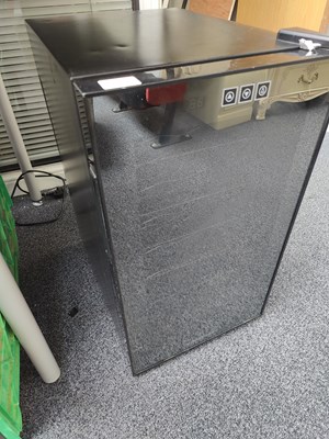 Lot 218 - Cookology black wine fridge