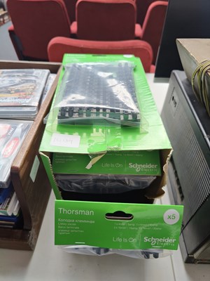 Lot 299 - Box of Schneider electric thorsman parts