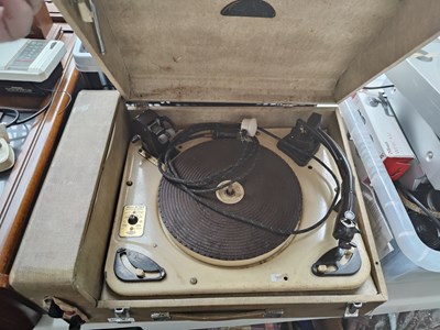 Lot 307 - Vintage carrard model rc98h record player