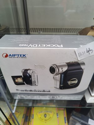 Lot 99 - Aiptek pocketDv Camcorder & Charger