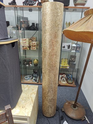 Lot 132 - Tall mosaic effect standard lamp