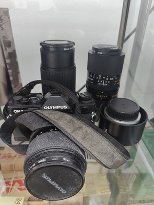 Lot 110 - Olympus Camera & Lenses