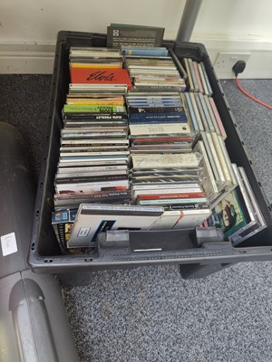 Lot 64 - Huge Box of Elvis cds