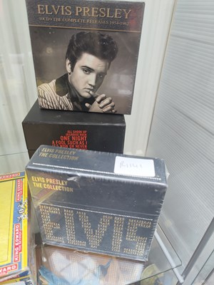 Lot 100 - 3 Elvis box sets sealed